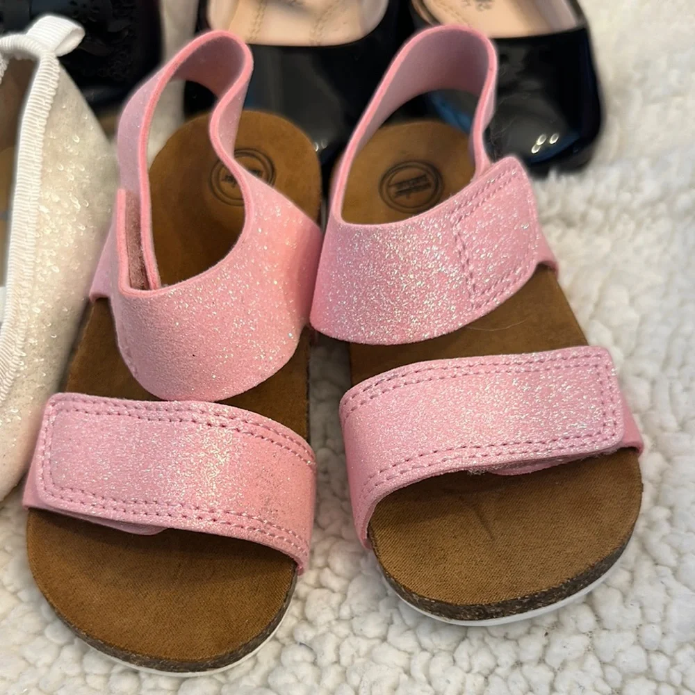 Chic Pink and Black Dress Shoes Collection